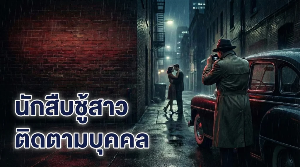 บริการตรวจสอบพฤติกรรมบุคคล