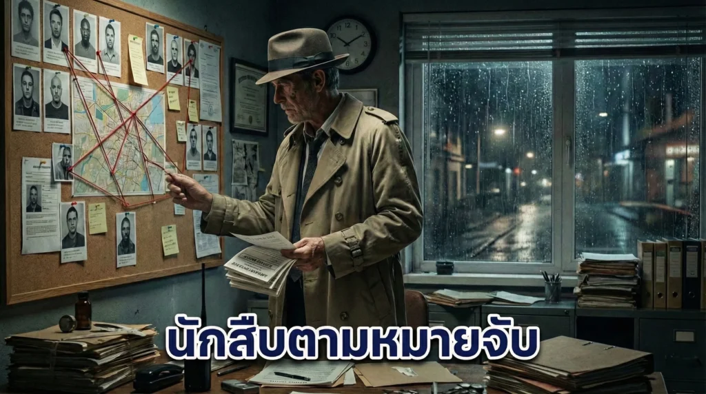 การสืบตามหมายจับ