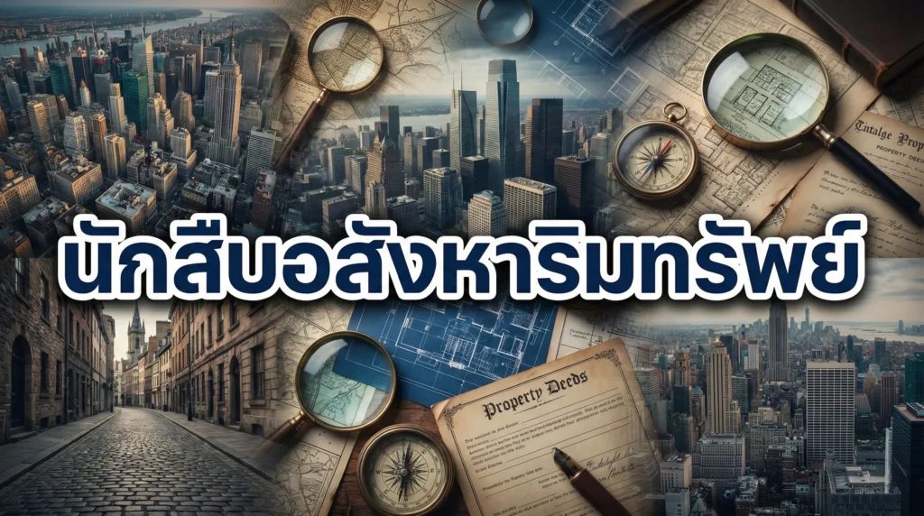 นักสืบอสังหาริมทรัพย์