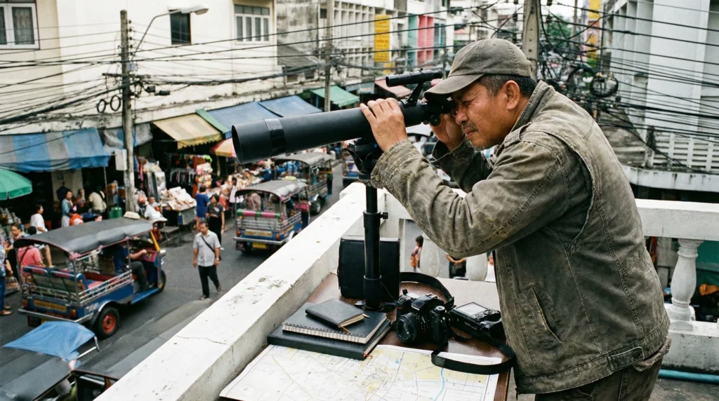 นักสืบเอกชนติดตามสะกดรอยบุคคล