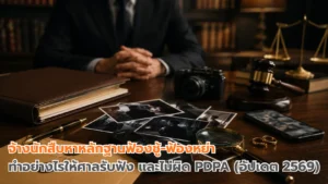 หลักฐานคดีฟ้องชู้และฟ้องหย่าสำหรับใช้ในชั้นศาล